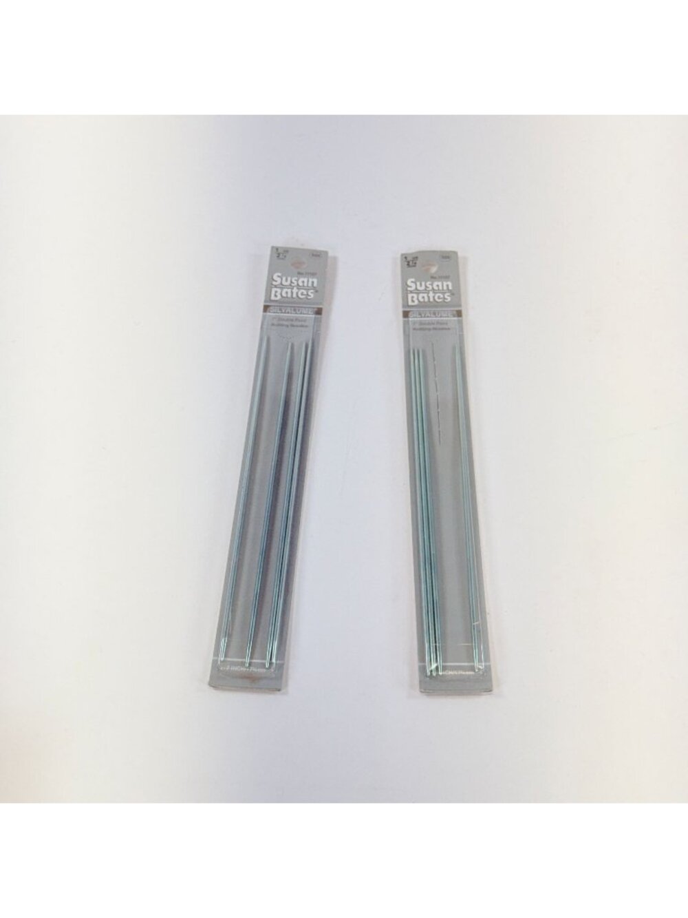 Susan Bates Silvalume 7" Double Point Knitting Needles 1 US 2.25mm Aluminum Pack